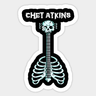 Vintage guitarist 19 Sticker